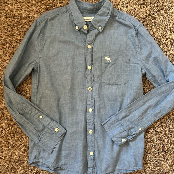 abercrombie kids Other - Abercrombie Kids Blue Button-Down Shirt